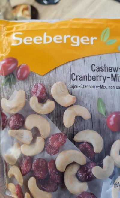 Fotografie - Seeberger Cashew-Cranberry Mix