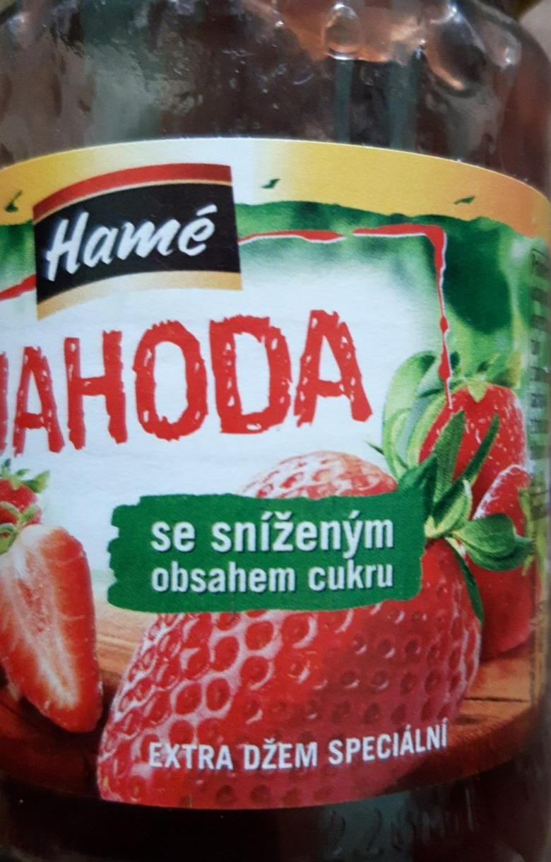 Fotografie - Hamé Jahoda extra džem so zníženým obsahom cukru