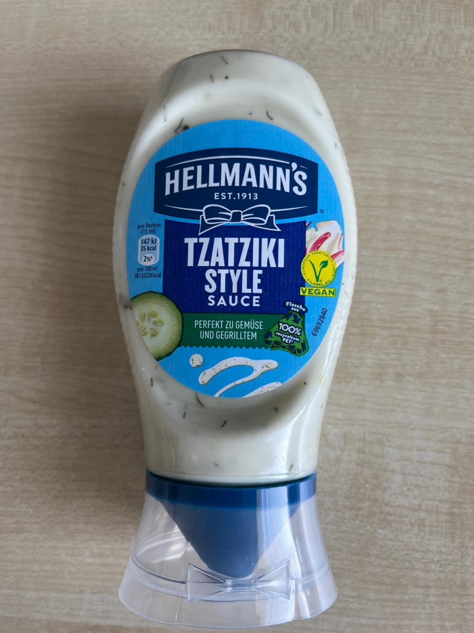 Fotografie - Tzatziki Style Sauce Hellmann's