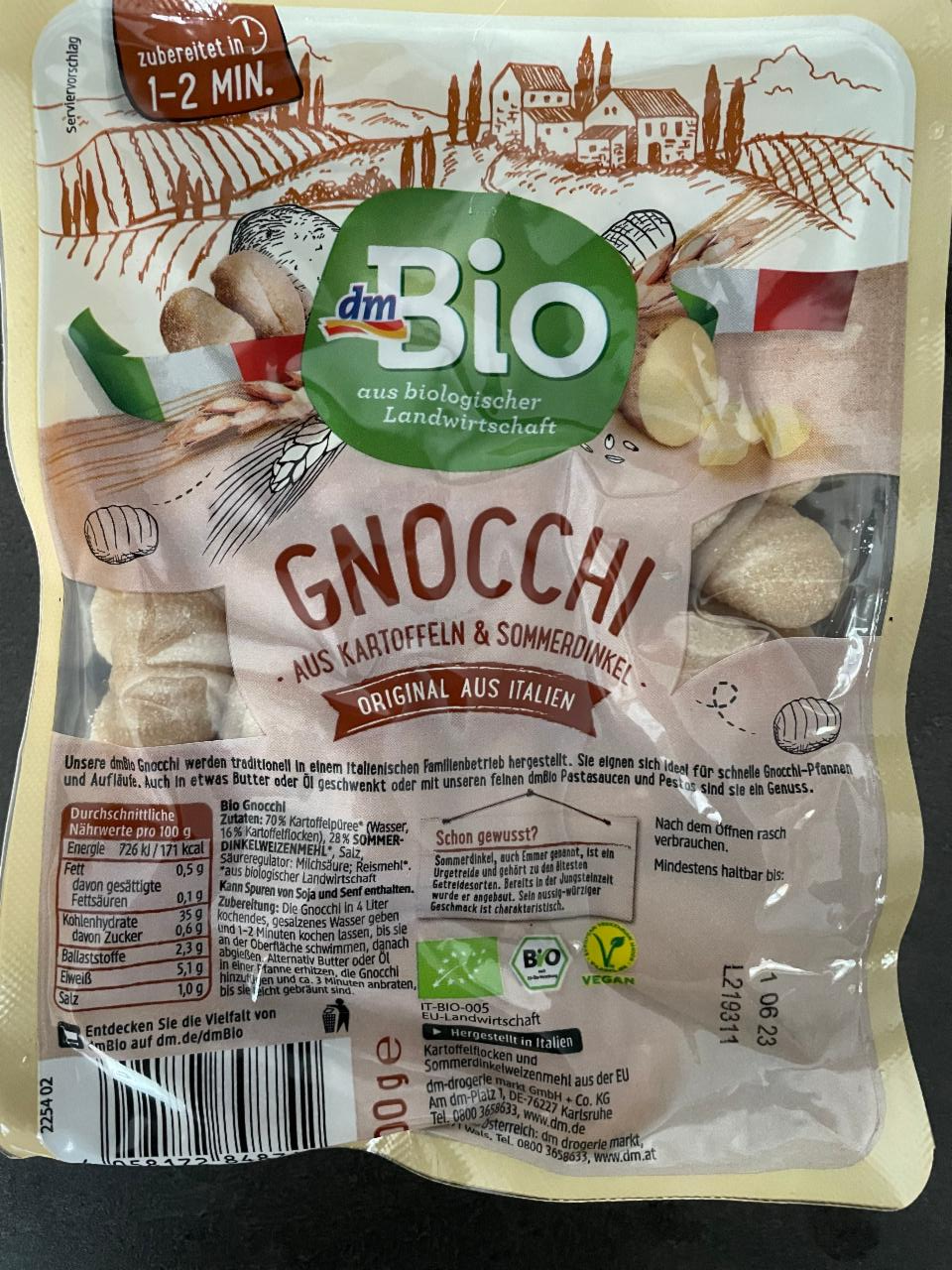 Fotografie - Gnocchi dmBio