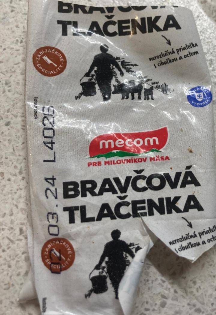 Fotografie - Mecom bravčová tlačenka