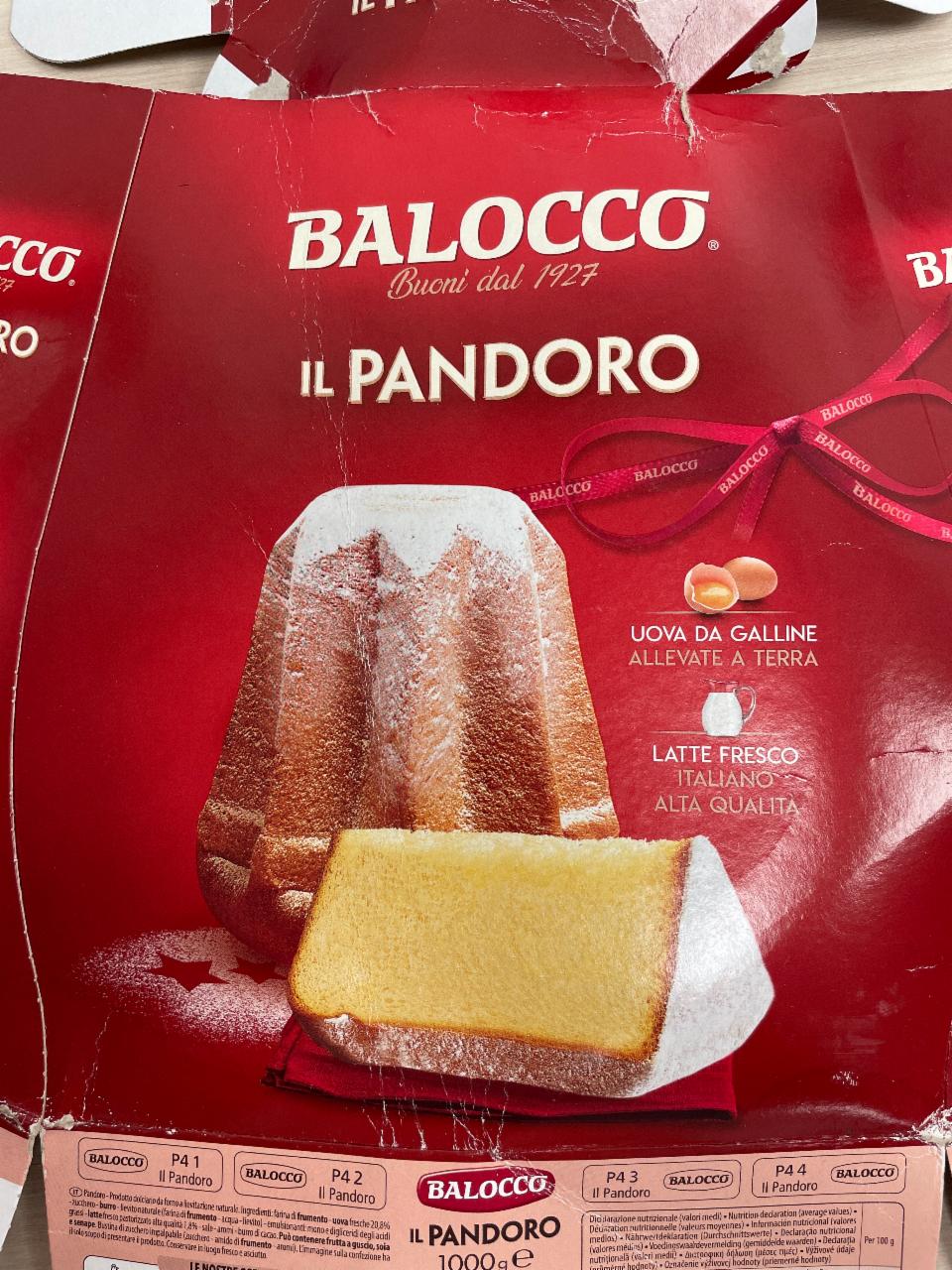 Fotografie - Il Pandoro Balocco