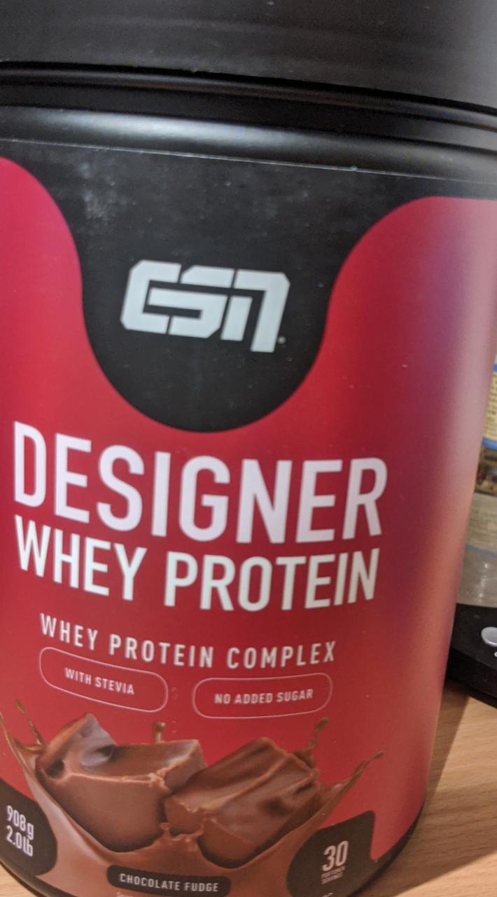 Fotografie - Designer Whey Protein Chocolate Fudge ESN