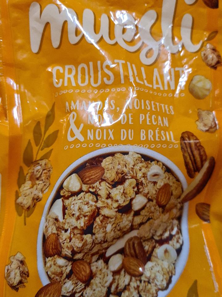 Fotografie - muesli croustillant