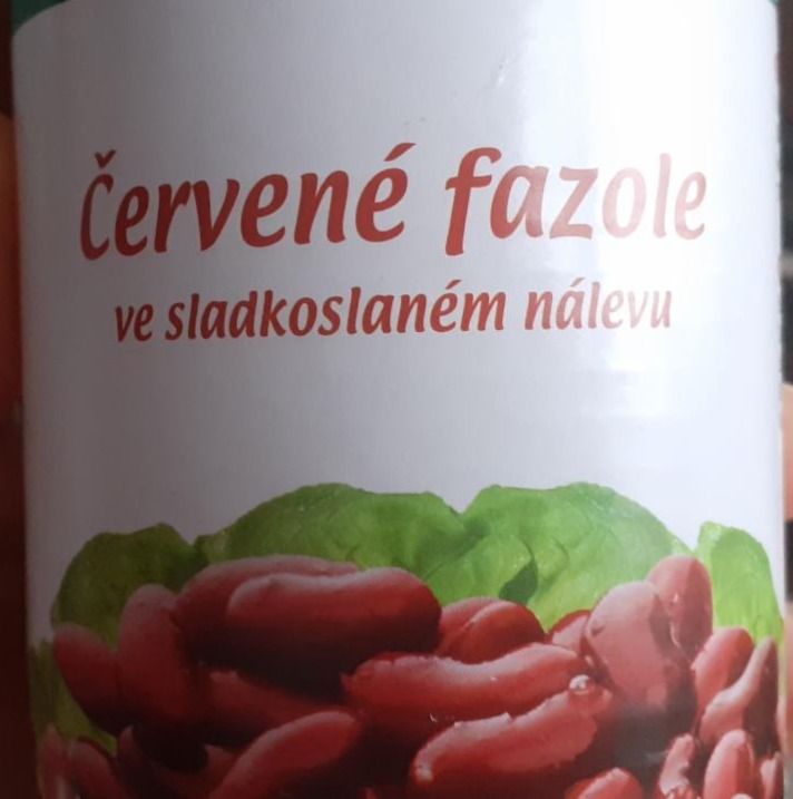 Fotografie - Fazole červené ve sladkoslaném nálevu Gaston