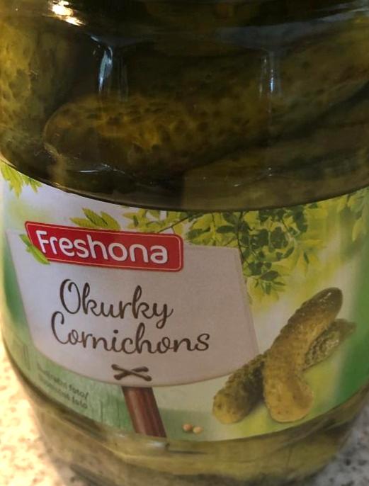 Fotografie - okurky cornichons pickled Freshona