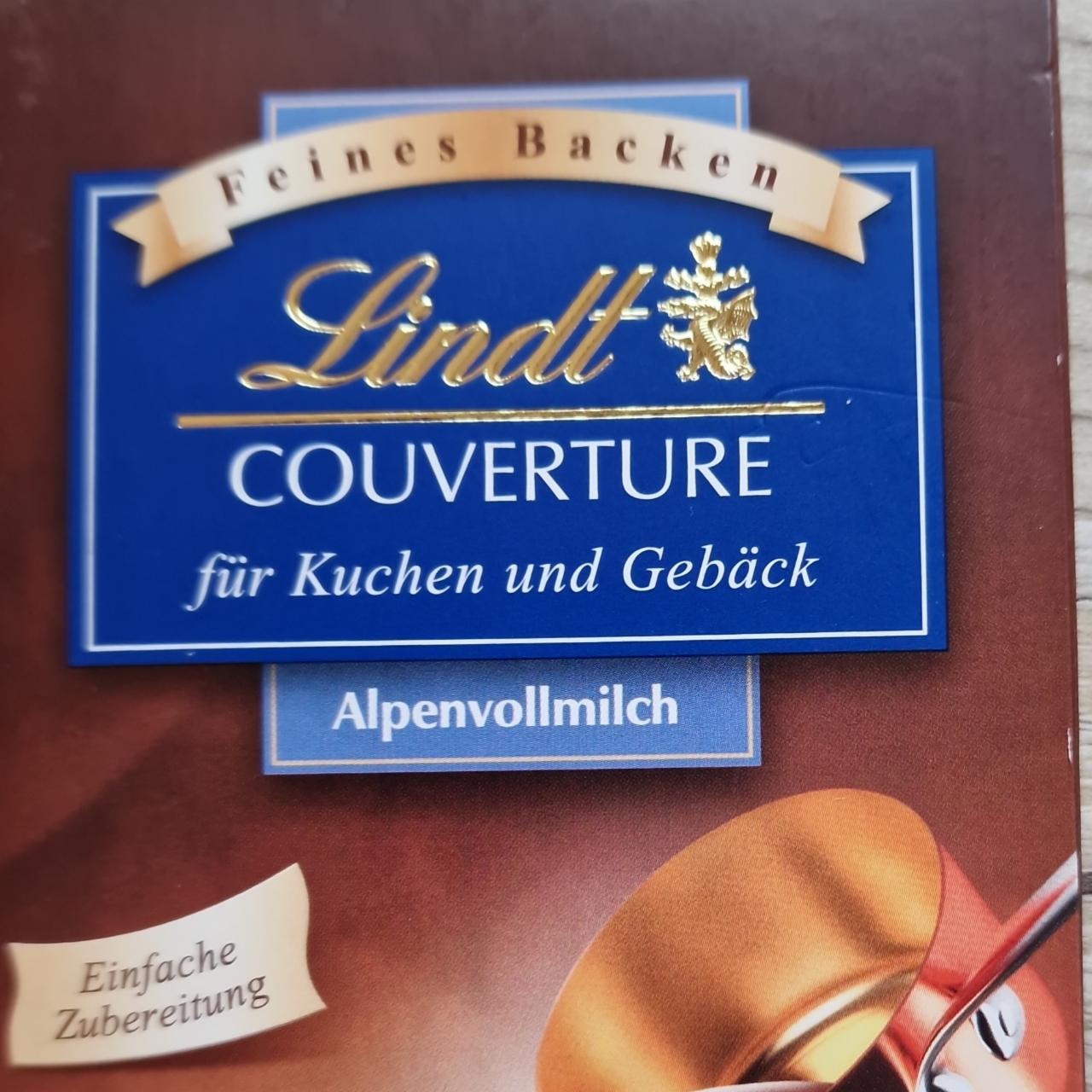 Fotografie - Alpenvollmilch Lindt Couverture