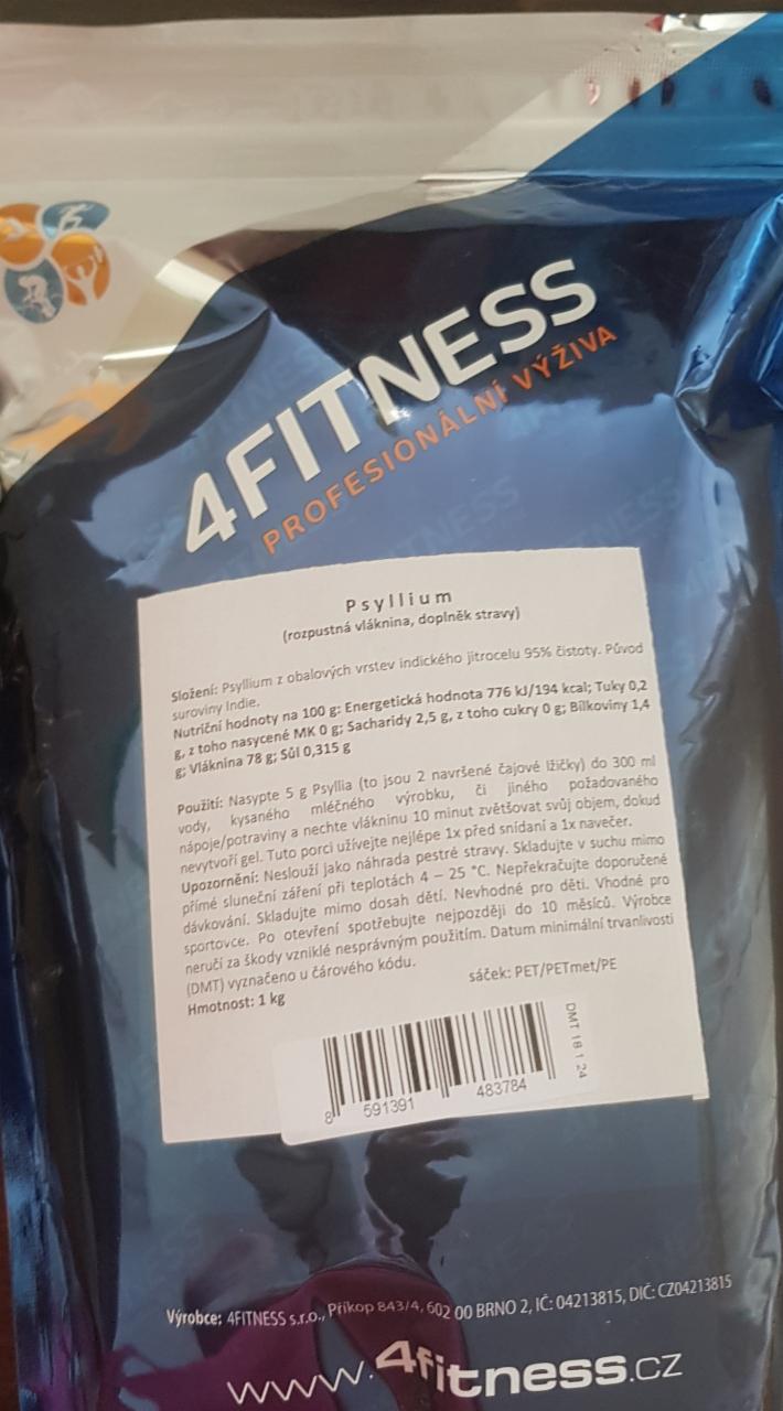 Fotografie - Psyllium 4Fitness