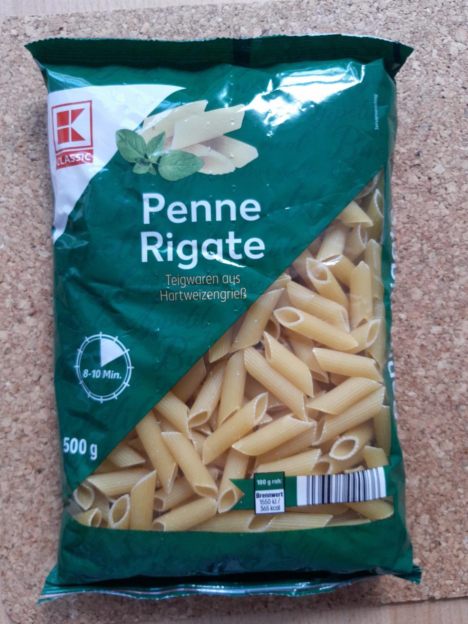 Fotografie - Penne Rigate K-Classic