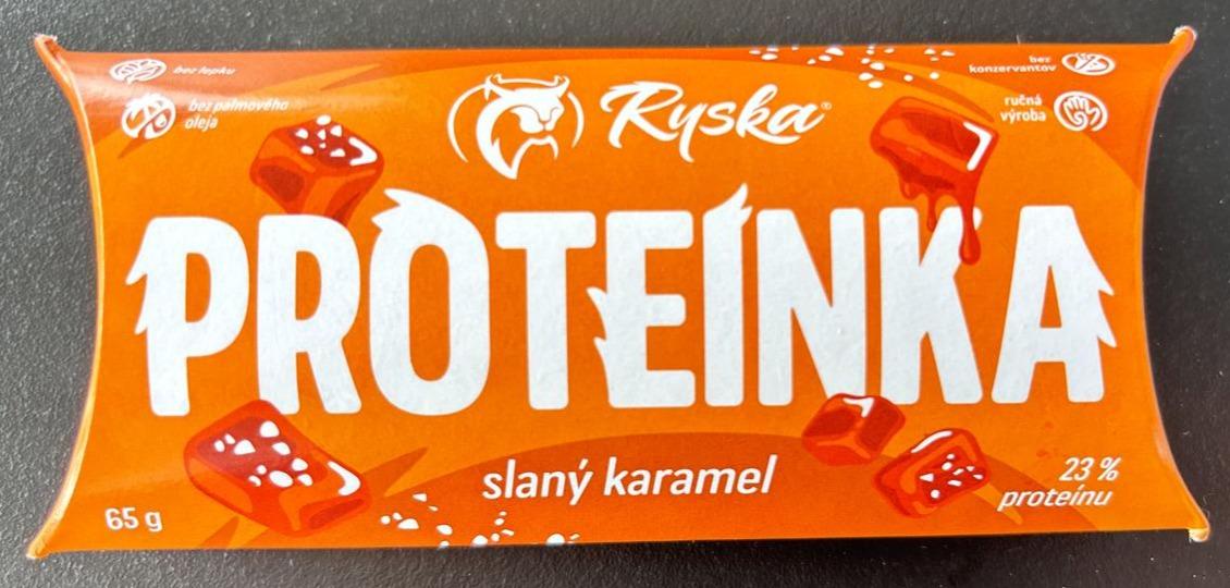 Fotografie - Proteínka slaný karamel Ryska