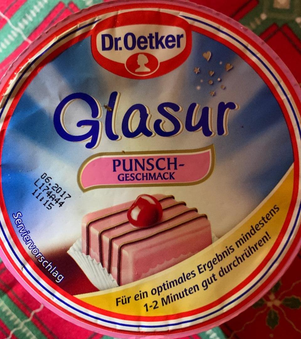 Fotografie - Glasur PUNCH-GESCHMACK Dr. Oetker