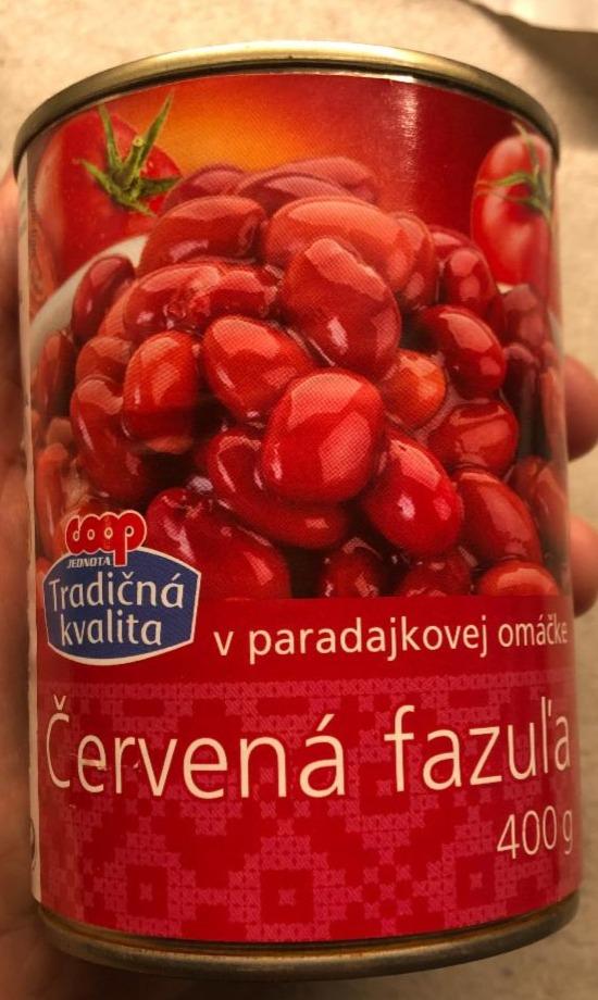 Fotografie - Červená fazuľa v paradajkovej omáčke Coop Tradičná kvalita