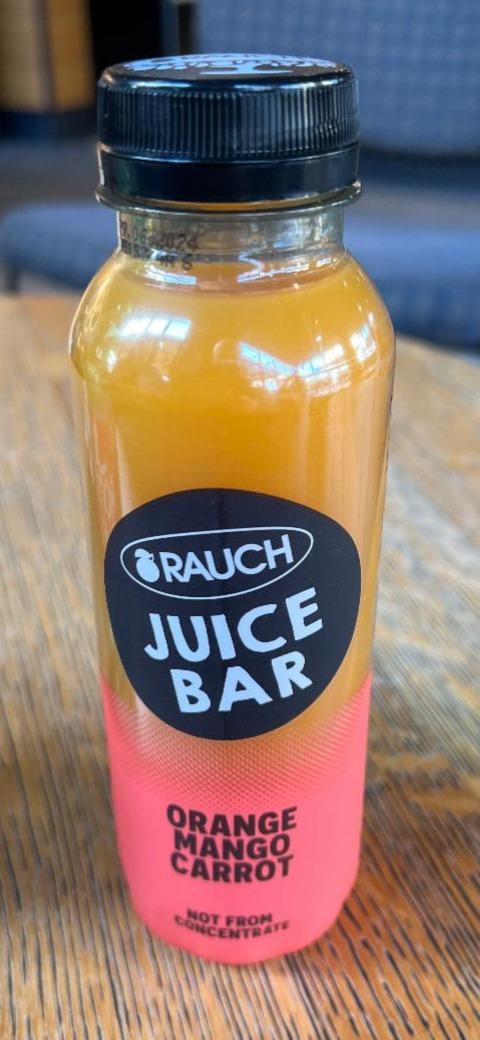 Fotografie - Juice Bar Orange Mango Carrot Rauch