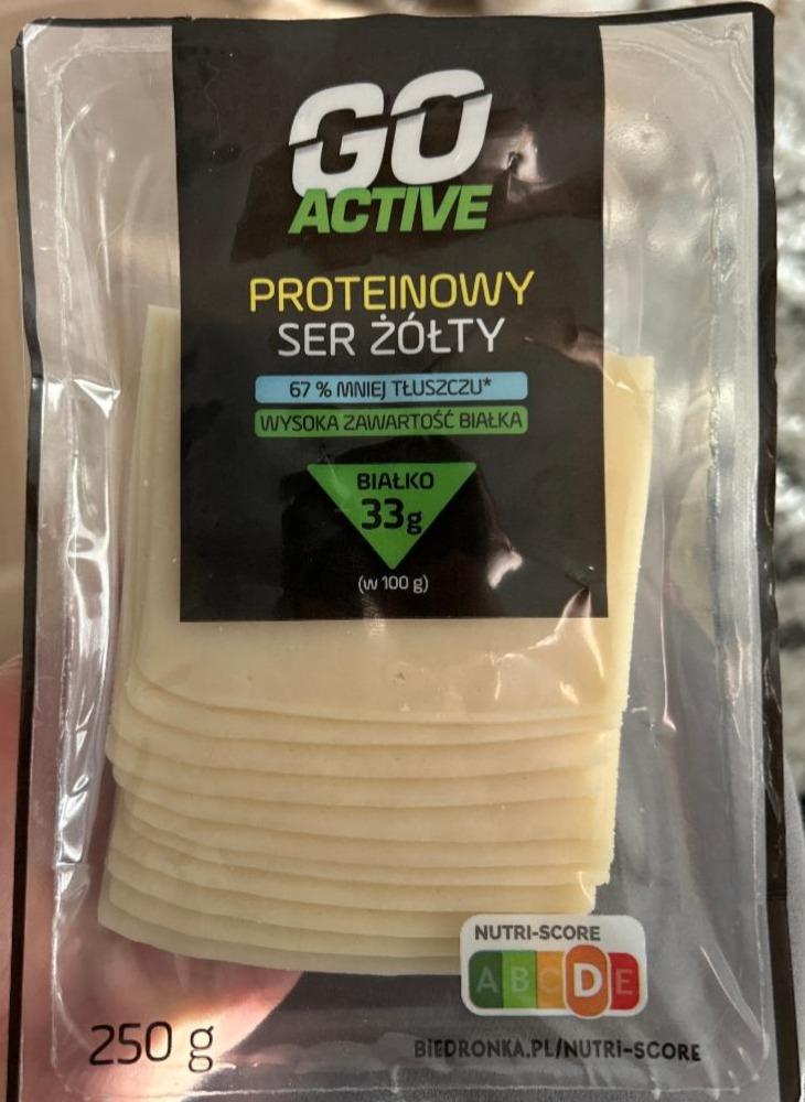 Fotografie - Proteinowy ser zółty Go Active