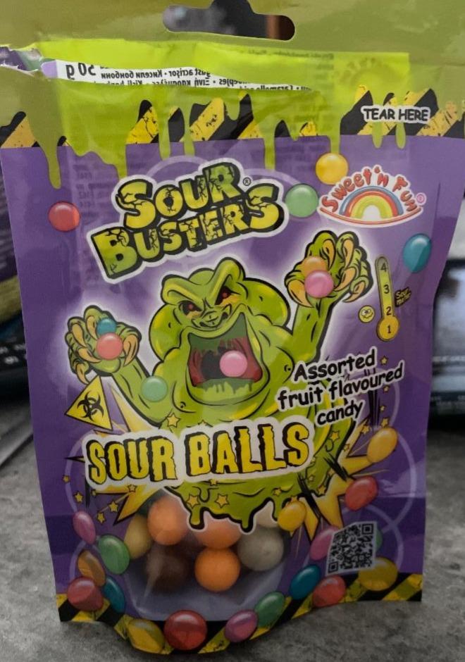 Fotografie - sour balls