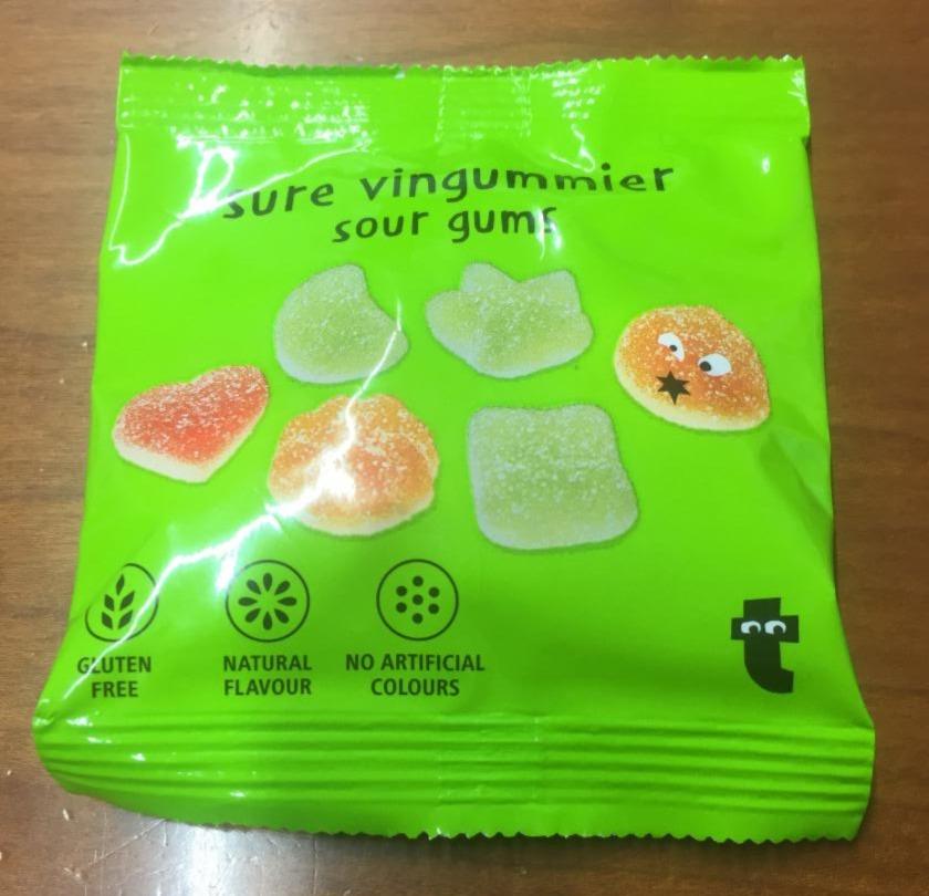 Fotografie - sure vingummier sour gums