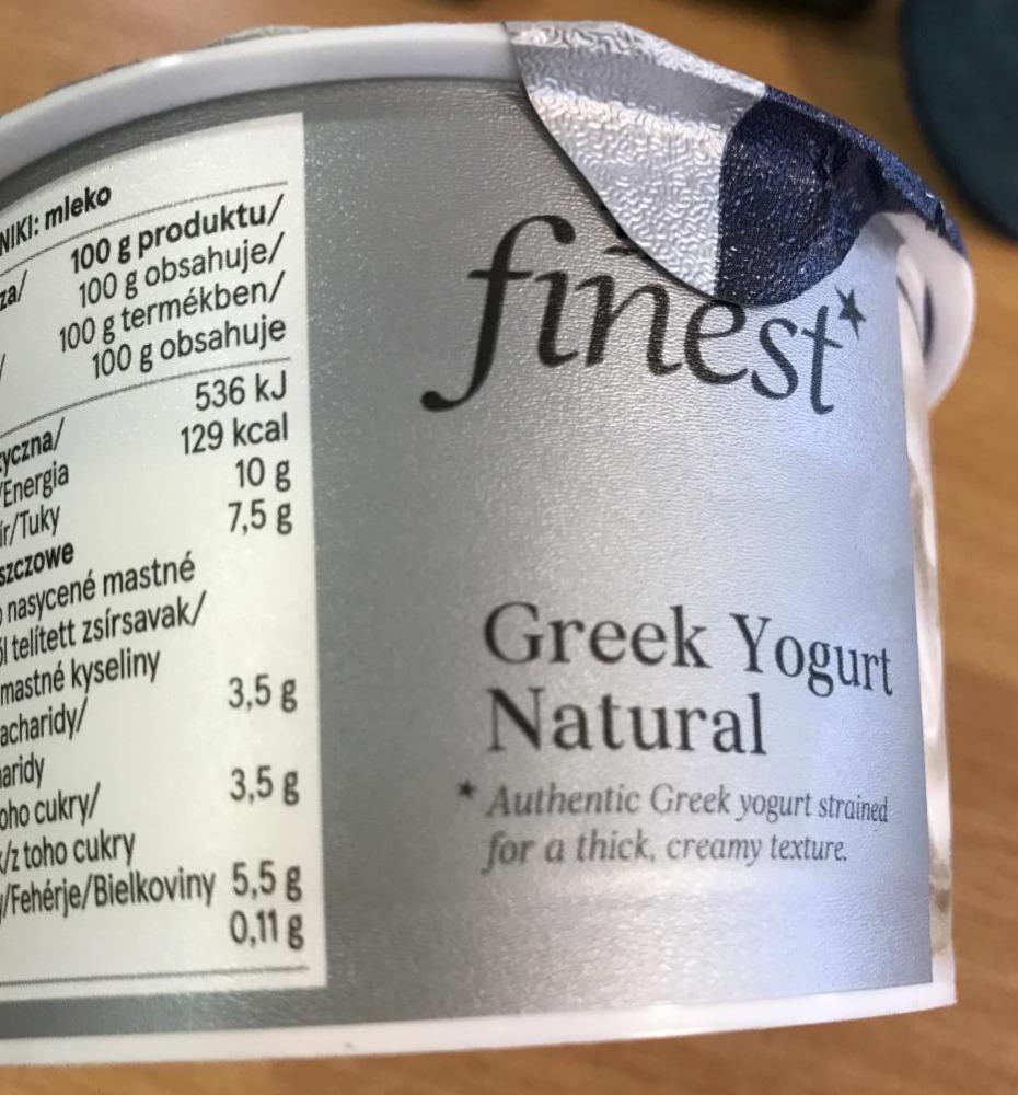 Fotografie - grécky jogurt 10% fat Tesco finest