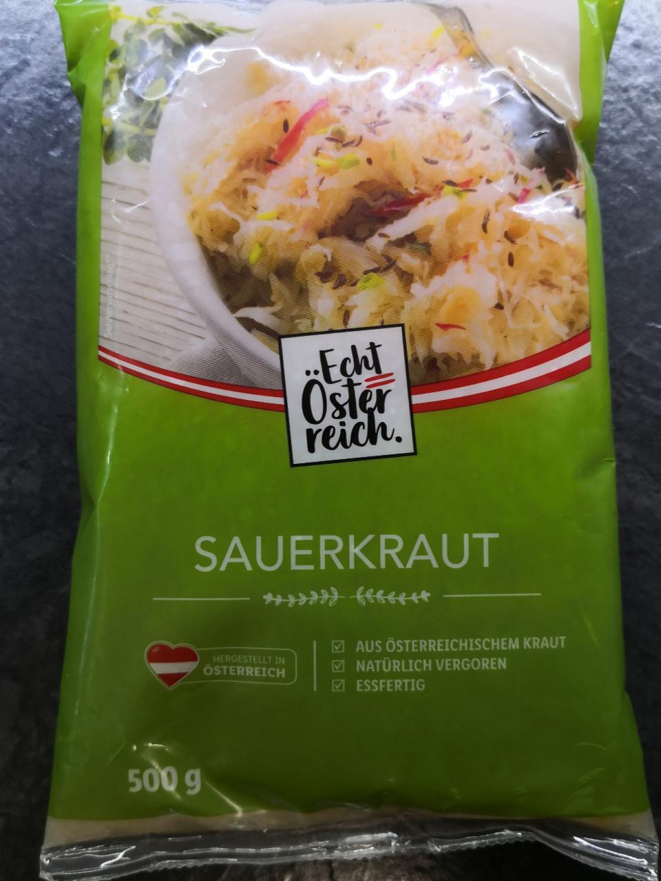 Fotografie - Sauerkraut Echt Österreich