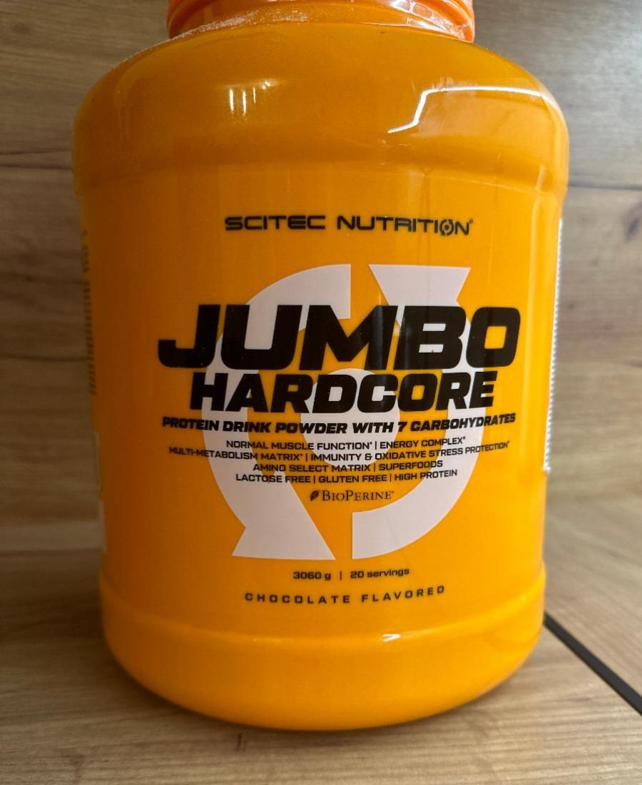 Fotografie - Jumbo Hardcore Protein Powder Drink Chocolate Scitec Nutrition