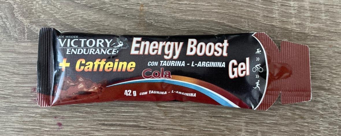 Fotografie - Energy boost gel Cola