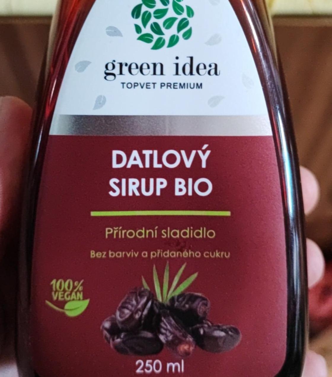 Fotografie - Datlový Sirup Bio Green Idea