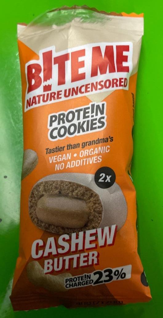 Fotografie - Protein cookies Cashew butter Bite Me