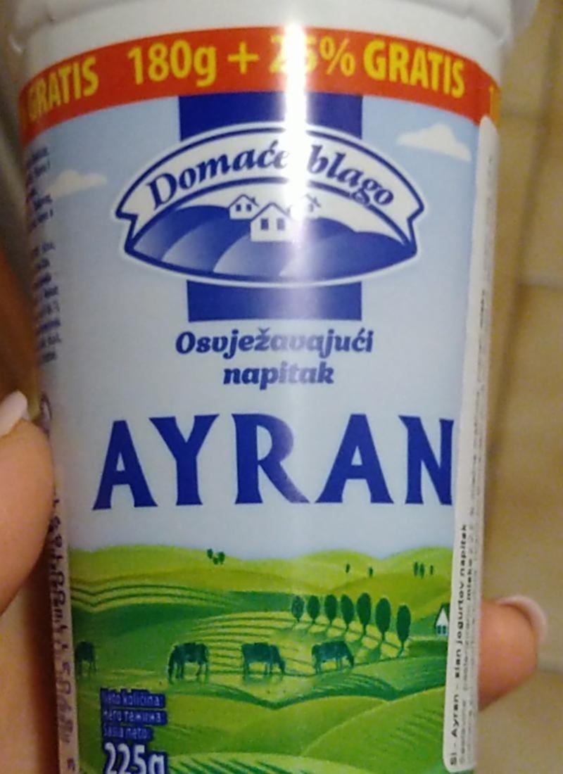 Fotografie - Ayran osvježavajuci napitak Domace blago