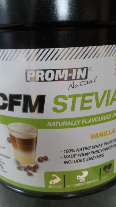 Fotografie - Prom-in CFM Stevia protein Vanilla Latte