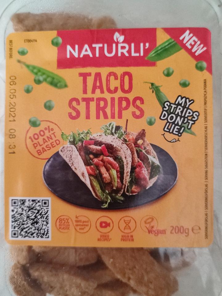 Fotografie - Naturli Taco Strips