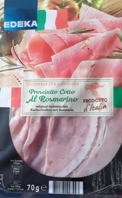 Fotografie - Prosciutto Cotto al Rosmarino Edeka