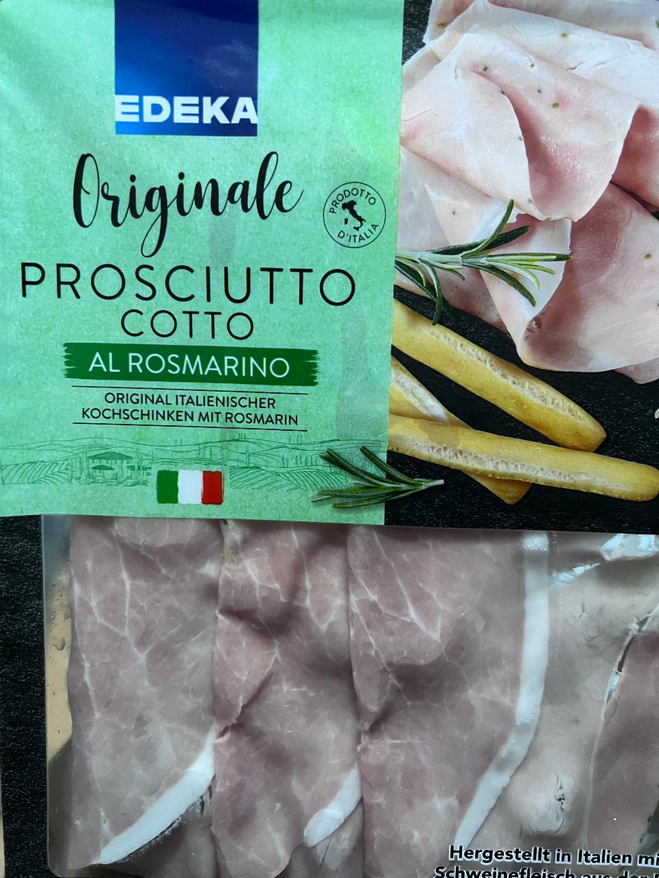 Fotografie - Prosciutto Cotto al Rosmarino Edeka