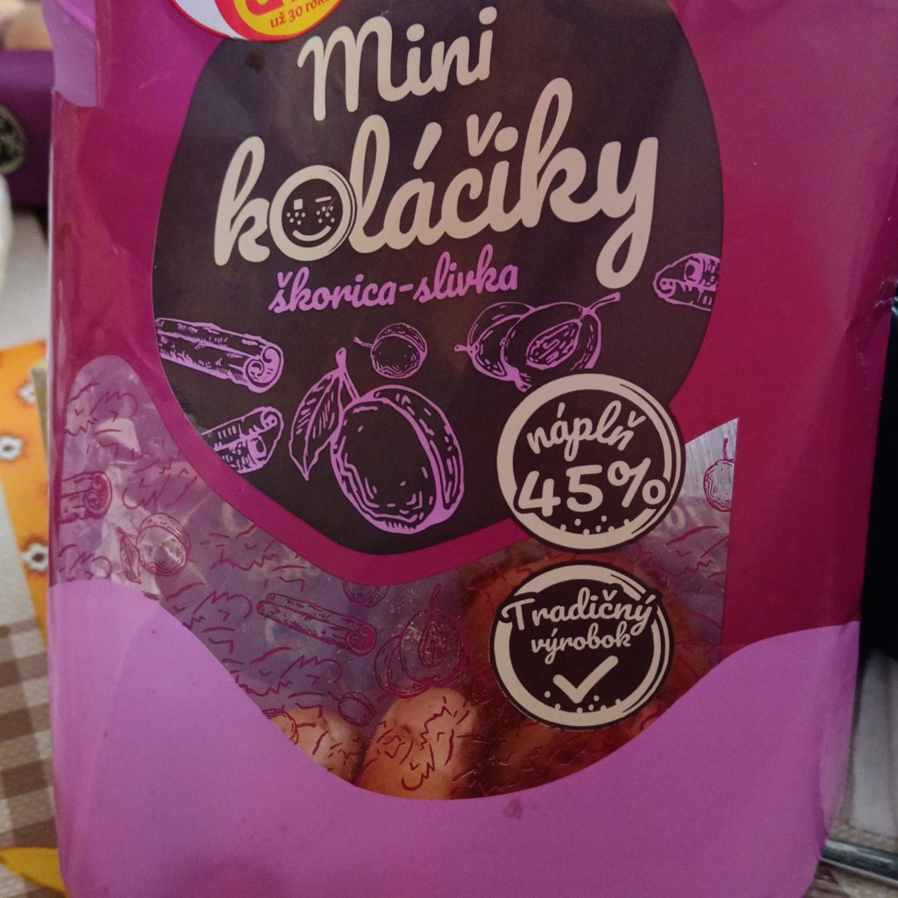 Fotografie - Mini kolaciky slivka-škorica Vamex