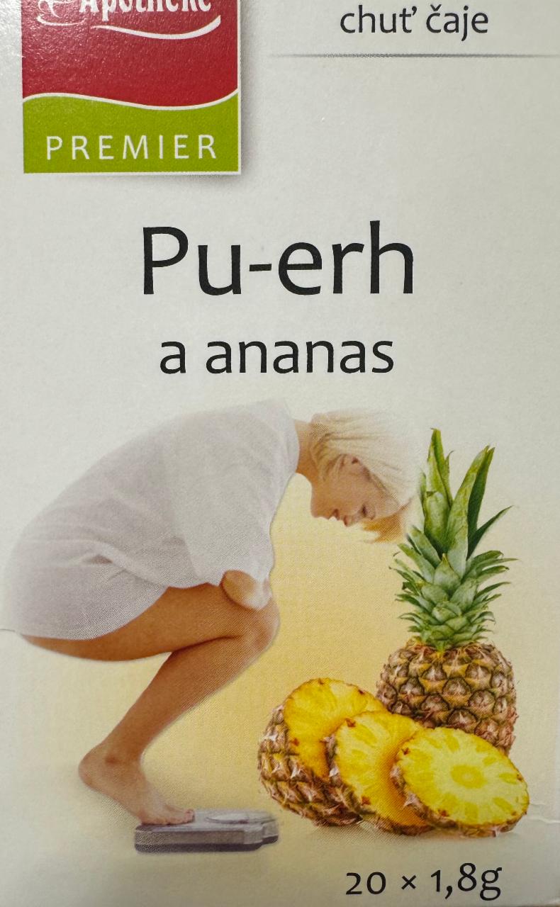 Fotografie - Pu-erh a ananas