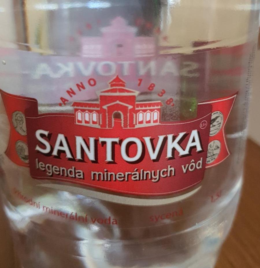 Fotografie - Santovka prírodná minerálna voda