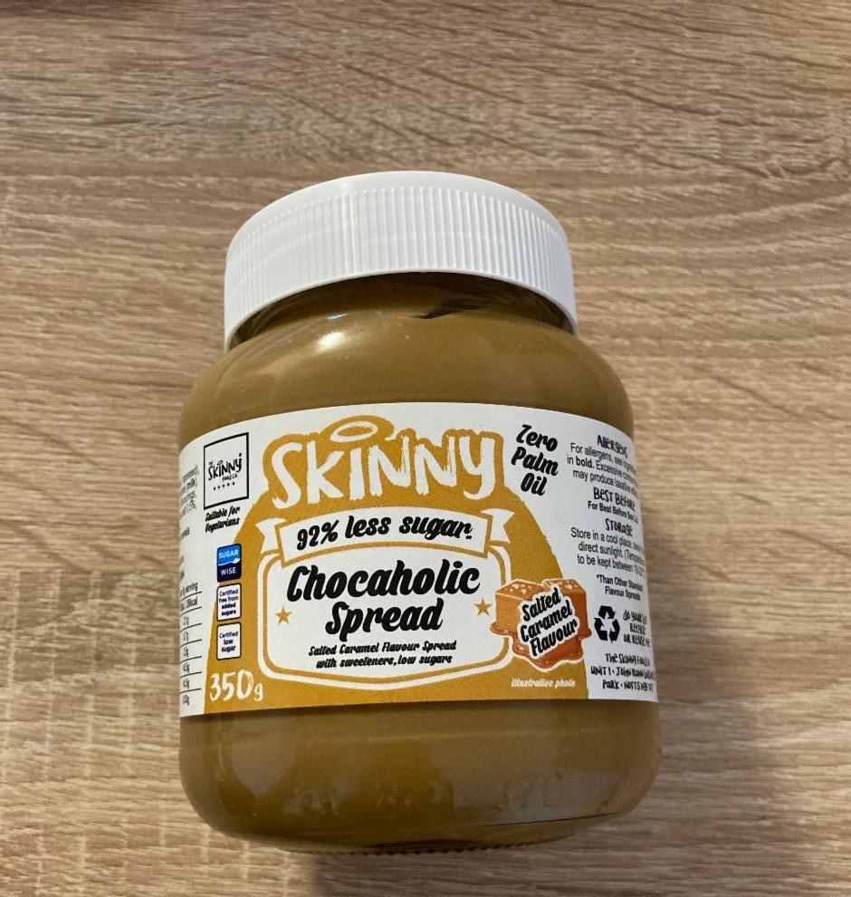 Fotografie - Skinny chocaholic spread salted caramel 92% less sugar