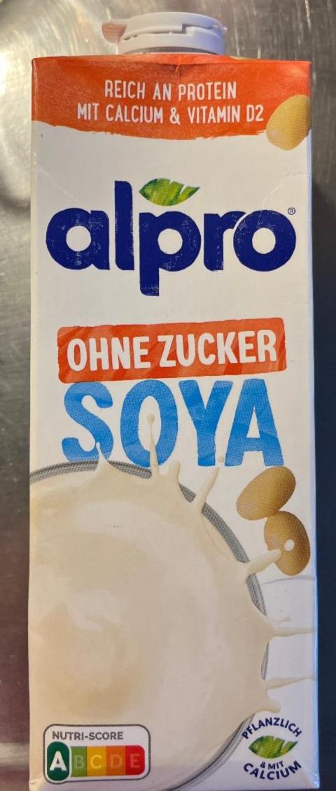 Fotografie - Soya ohne Zucker Alpro