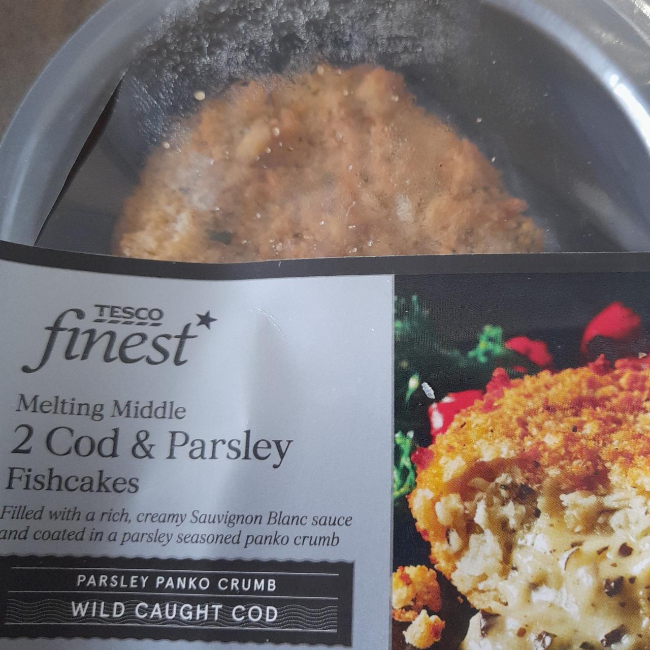 Fotografie - 2 Cod & Parsley Fishcakes Tesco finest