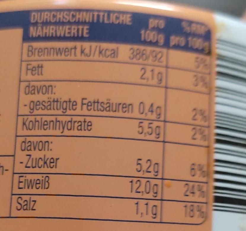 Thunfisch stücke mit gemüse in dressing Gut &amp; Günstig - kalórie, kJ a ...