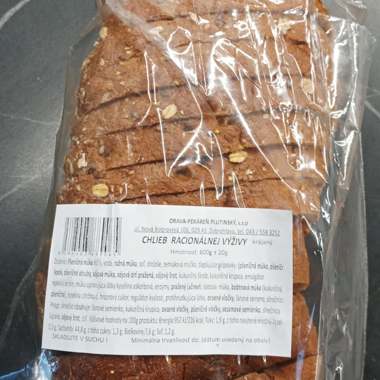 Fotografie - Chlieb racionálnej výživy Orava pekáreň Plutinský