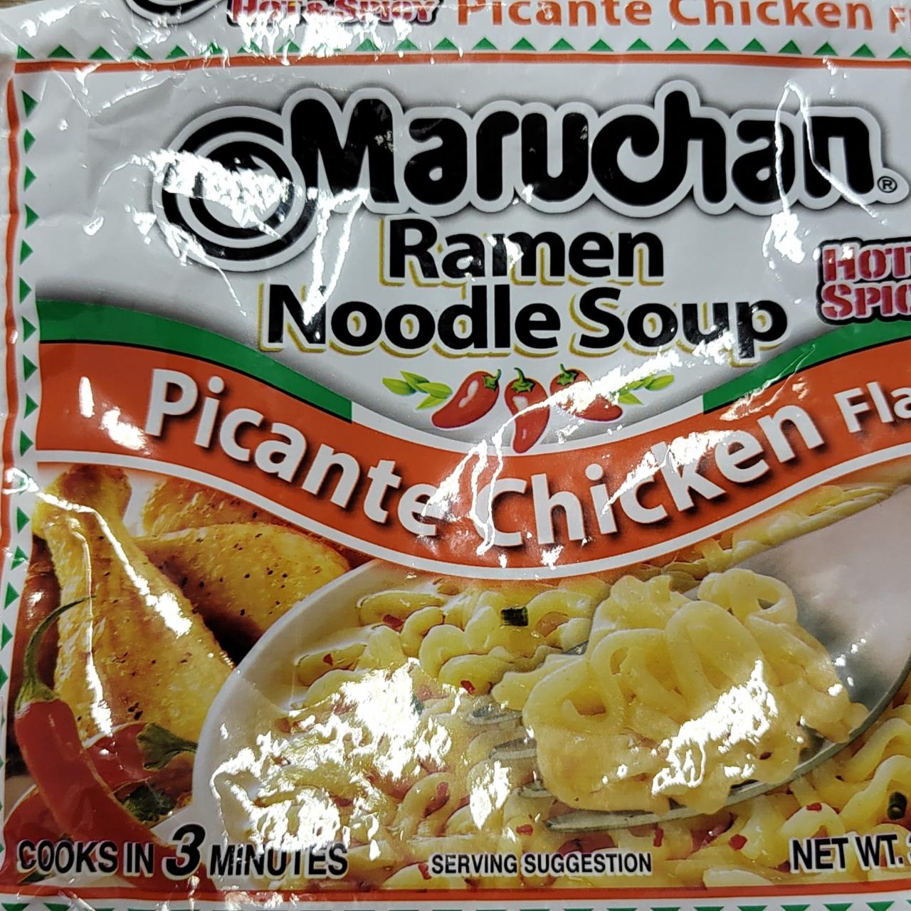 Fotografie - Ramen noodle soup picante chicken Maruchan