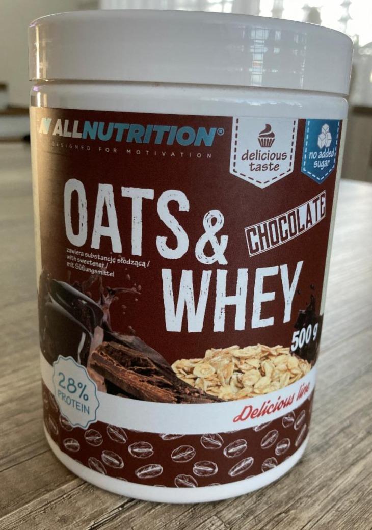 Fotografie - Oats & Whey Chocolate Allnutrition