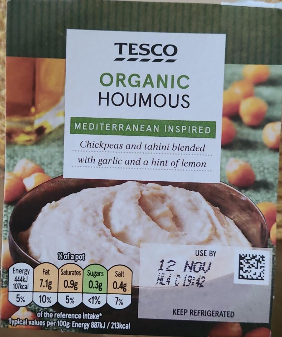 Fotografie - Organic Houmous Tesco