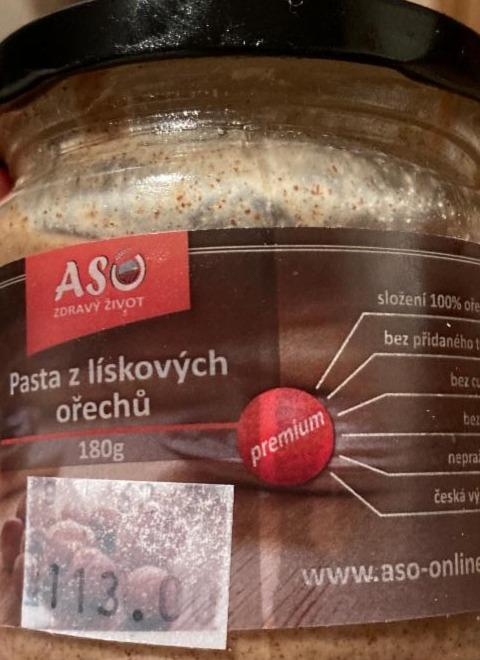 Fotografie - Pasta z lískových ořechů ASO