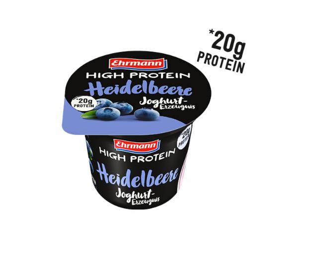 Fotografie - High Protein Heidelbeere Joghurt Ehrmann