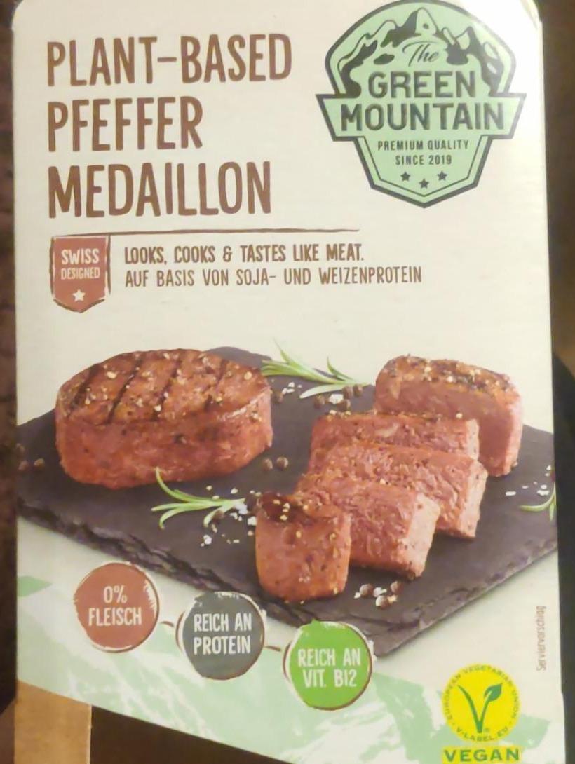 Fotografie - Plant-based Pfeffer Medaillon Green Mountain