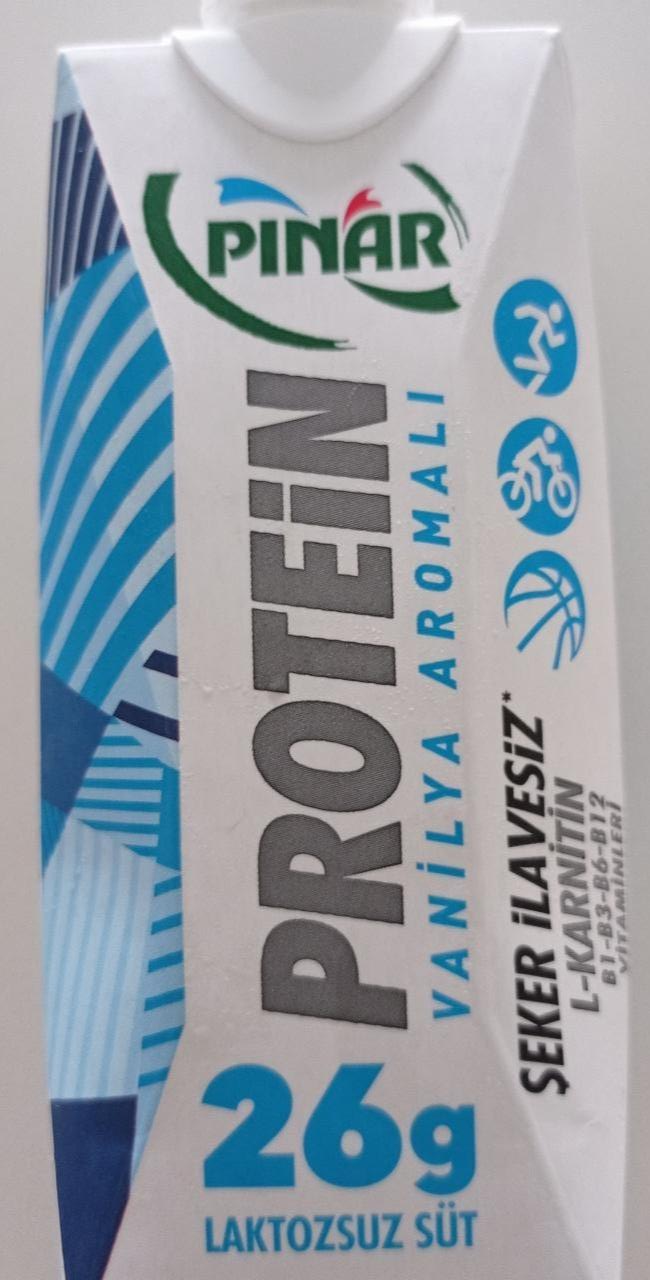 Fotografie - Protein Vanilla flavour 26g Lactose free milk Pinar