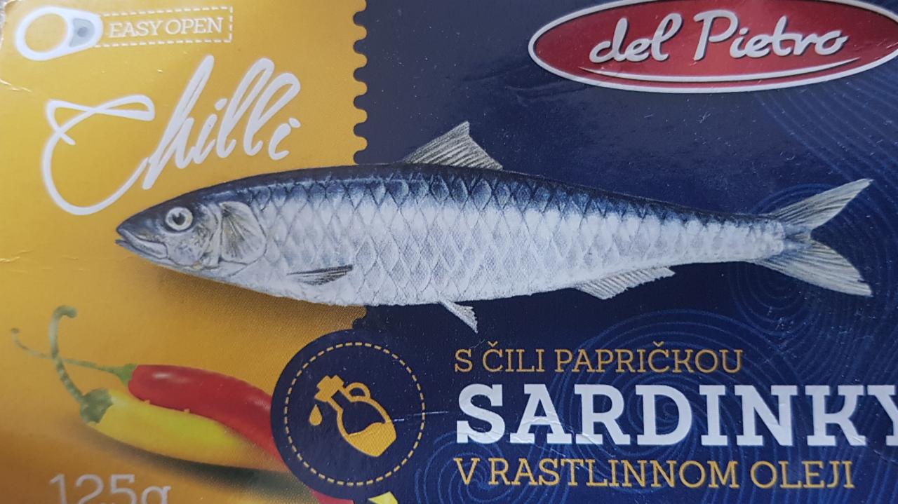 Fotografie - Chilli Sardinky v rastlinnom oleji