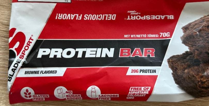 Fotografie - Protein Bar Brownie flavored Bladesport