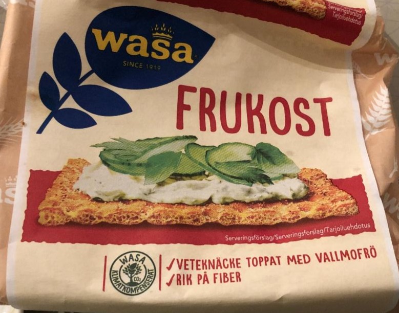 Fotografie - wasa frukost