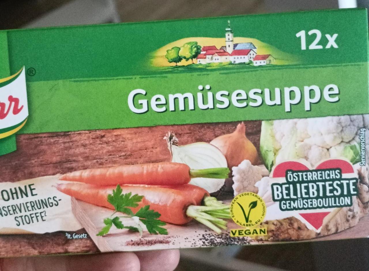 Fotografie - Gemüsesuppe Knorr